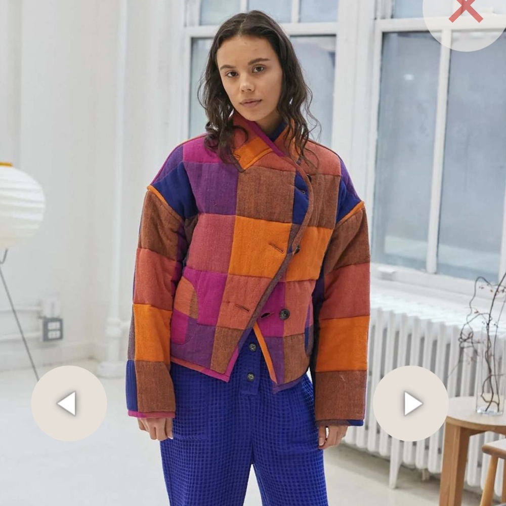 Rujuta Sheth Reversible Uma Crop Jacket